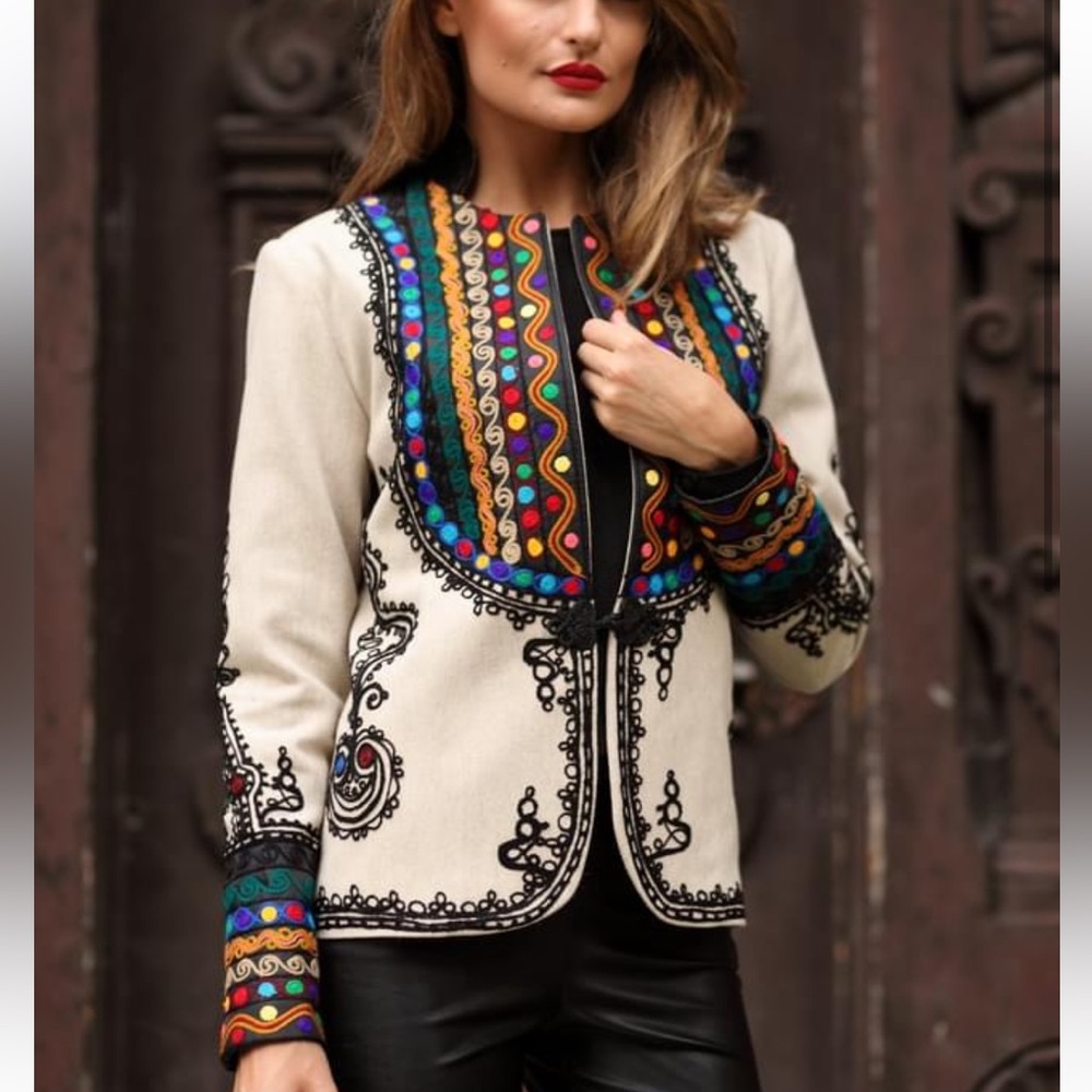 Romanian Blazer Coat Size XL